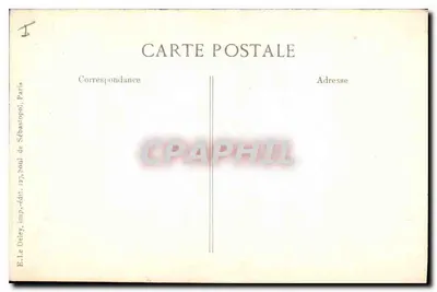 PARIS — A Basílica do Sagrado Coração e a Savoyarde — E. Le Deley, Paris — Verso