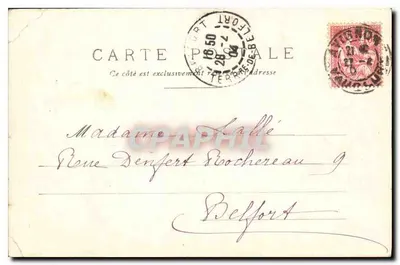Kerk van Sint Vincentius van Paulus — Parijs — Uitgever onbekend, n° 108 — Achterkant