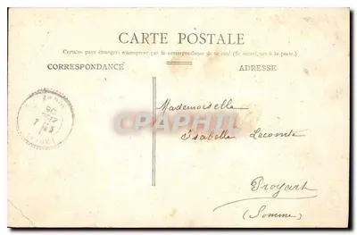 PARIS - Bois de Boulogne : La Pointe de l'Île — Procédés C. Jeanette, n°17 — Back