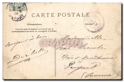Paryż — Aleja Bois de Boulogne — E.L.D. n°479 — Rewers