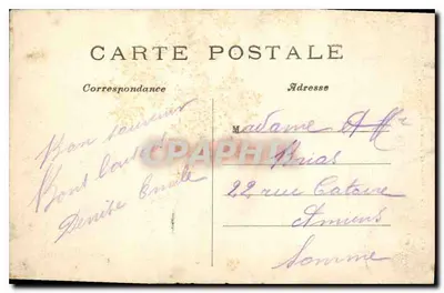 PARIS — Estátua e Praça da República — C. M. — Verso