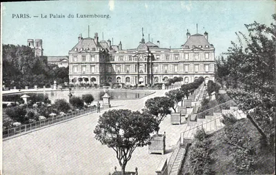 Paris — O Palácio do Luxembourg — Editor não identificado, número de série não visível