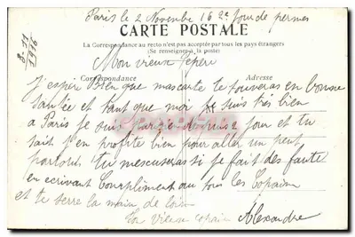 PARIS — Gare de l'Est — Rewers
