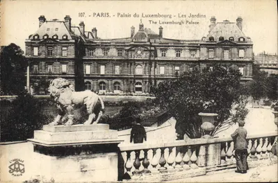 Paris - Palácio do Luxemburgo - Os Jardins — L'AGETALL PARIS n°107