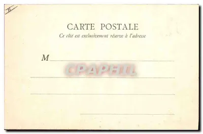 Igreja de São Cristóvão — Paris — B.F. Paris, n° 165 — Verso