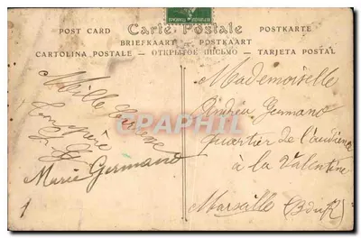 Paryż — Aleja Bois-de-Boulogne — ND Phot. — Rewers