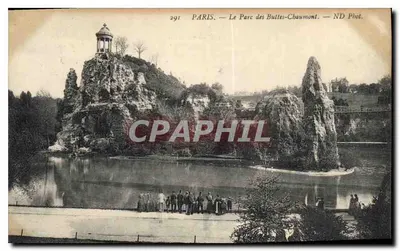 Paris — O Parc des Buttes-Chaumont — ND Phot. n°291