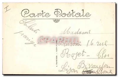 Paris — Notre-Dame, a Praça e a Sena — A.P. n°296 — Verso