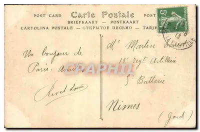 Parigi — Il Boulevard de la Madeleine — ND Fot. — Verso