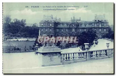 Paris — O Palácio e o Jardim do Luxembourg — As Edições Artísticas