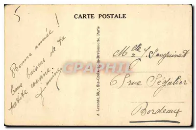 Paryż — Konciergeria — The Conciergerie — 47 — Rewers