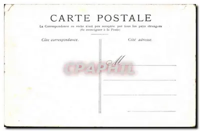 Paris — L'Hôtel de Ville — éditeur imprimeur non visible — Rückseite