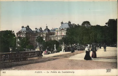 PARIS — O Palácio do Luxemburgo — ND Phot.