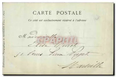 Paris — A Igreja de Saint-Séverin — Collections ND Phot, n° 175 — Verso