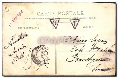 París — La Torre de San Jacobo — A. Taride, París — Reverso