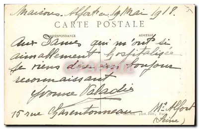 पेरिस — सीन का पैनोरामा — नॉट्रे-डेम से लिया गया दृश्य — E. M. — संख्या 5016 — पीछे