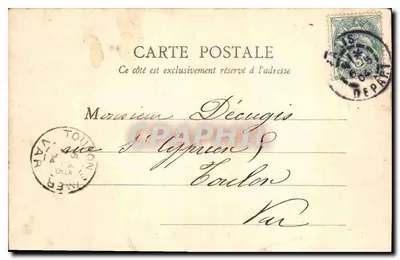 Parigi — Vista generale — E.R. Parigi n°141 — Verso