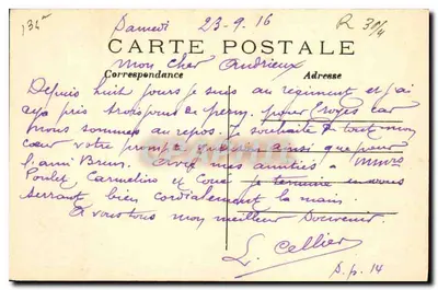 PARYŻ — Plac Bastili — Miejsce umiejscowienia twierdzy z 1369 roku zburzonej w 1789 roku — C. M. — Rewers