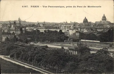 PARIS — Vista Panorâmica, tirada do Parque de Montsouris — n° 4587