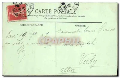 Paryż — Plac Republiki — LL. — Rewers