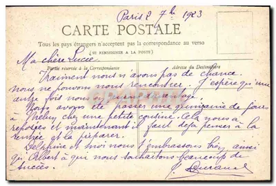 Paryż — Plac Bastili — Kolekcja Petit Journal — Rewers