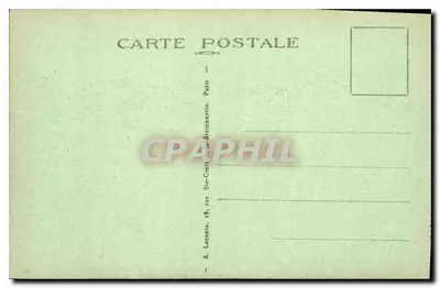 Paris — O Ponte Alexandre III — A. L. — Verso
