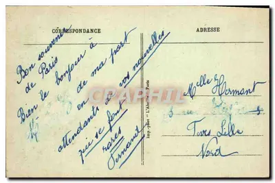 Paryż - Most Alexandre III — Wyd. Jules L'Abélie, Paryż, nr 45 — Rewers