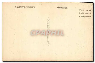 París — La Santa Capilla — Detalle de la Logia : Adán y Eva expulsados del Paraíso Terrenal — El Juicio — ND — Reverso