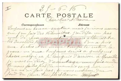 Paryż — Les Invalides — Widok ogólny — C.M. nr 262 — Rewers