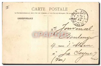 Paris — O Hotel de Ville — A. Tardie, Paris — Verso