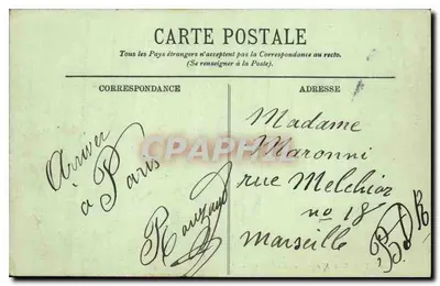 PARIS — Ogólny widok Louvru — LL. — LL. (n°49) — Rewers