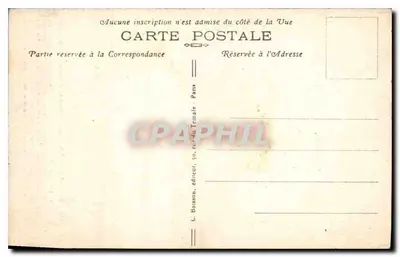 Paryż (4e) - Rue du Figuier - Hôtel de Sens — zbudowane w 1475 roku przez Tristana de Salazara, zamieszkałe przez Kardynała de Pelleve w 1605 roku — Rewers