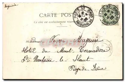 Paryż - Nowa Gara Orléans — L. Jumard — Rewers