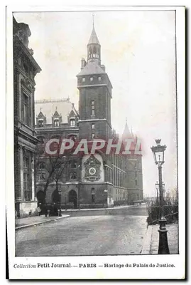 Paris — Relógio do Palácio da Justiça — Coleção Petit Journal