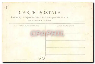 Igreja de São Agostinho — Paris — Coleção Petit Journal — Verso