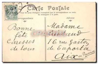 Paryż — Kolumna Lipca, Plac Bastili — N.D. Pl. (wydawca) — Rewers