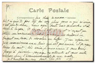 पेरिस — एस्टोइल के त्रिशूल द्वार — जे. हेट, नंबर 4064 — पीछे