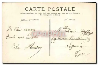 Paris — La Madeleine — Éditeur : Masson, n° de série non visible — Verso