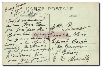 Paris — Igreja de São Vicente de Paulo — J.H. — Verso