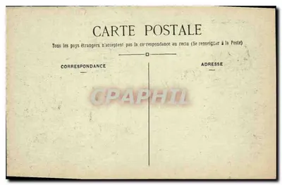 Paryż — Quand Même ! de Mercié — Carrousel des Tuileries — M. J. — n° 546 — Rewers