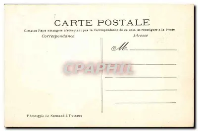 Bois de Boulogne — Un rincón del Bois cerca del Gran Lago — Fototipia Le Normand en Futeaux — Reverso