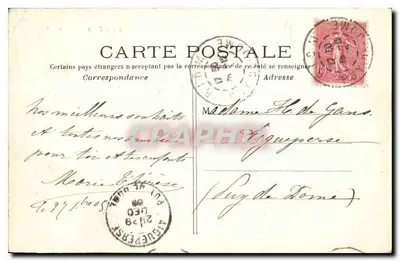 PARIS — El Parque Montsouris — Las Orillas del Lago — C.M. — n°170 — Reverso