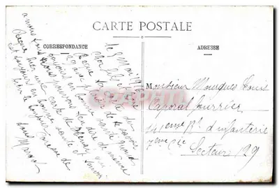 Parijs — De Noordstation — Uitgever: G. Lune — Achterkant