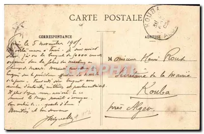 Paris - Bois de Boulogne - Unter dem Laub — Verlag: P. F. Lefèvre, Nr. 487 — Rückseite