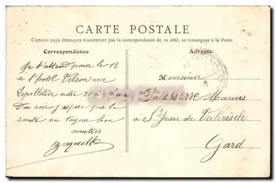 Paris — Igreja de Saint-Germain-l'Auxerrois — B.E. Paris, n°86 — Verso