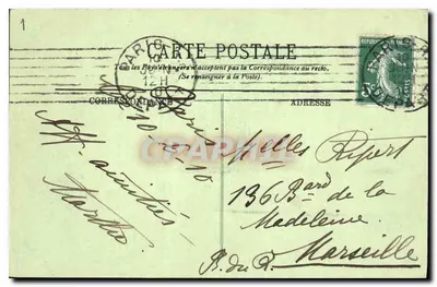 Paris — O Hotel dos Inválidos — LL. n°713 — Verso
