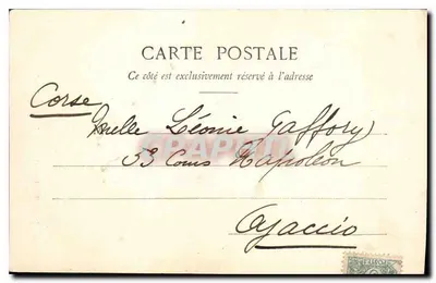 Interior da Capela dos Invalidos — Paris — éditeur Lethargie Babrossy, n°101 — Verso