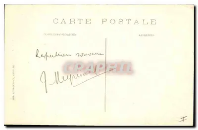 Paryż – Katedra Notre-Dame – widok fasady gotyckiej – L.D. — Rewers