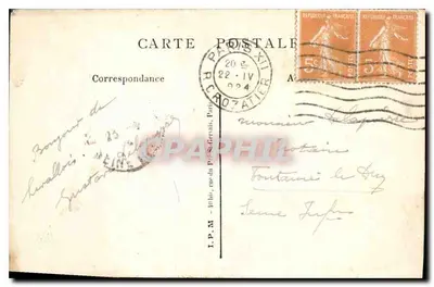 Paris — A Coluna Vendôme — n°121 — Verso