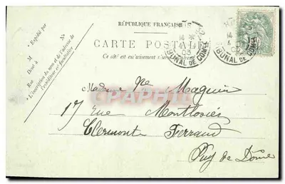 Paryż — « Quand-Même », Mercié — LL. L. D. Decauville — Rewers